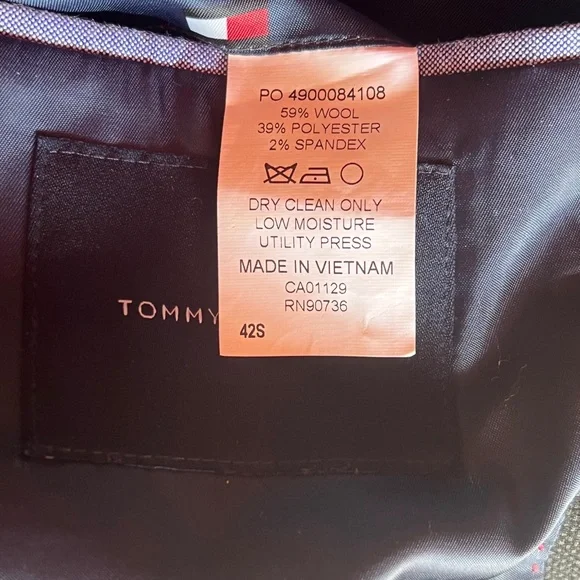 〰️ TOMMY HILFIGER〰️ Men's Modern-Fit TH Sport Coat 🧥 - Picture 5 of 10